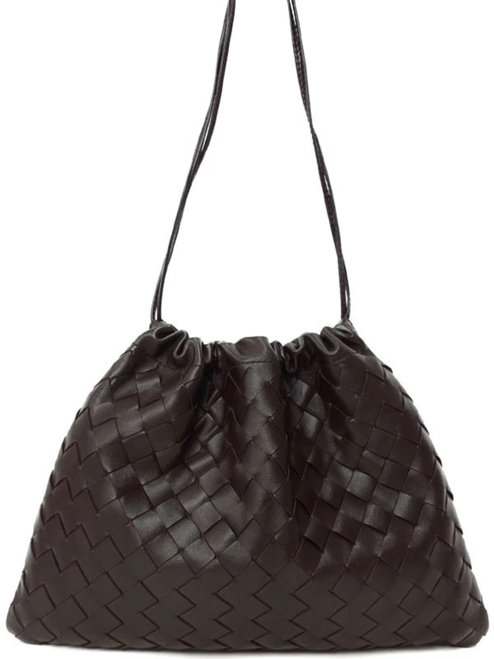 Bottega Veneta fondant brown Intrecciato woven